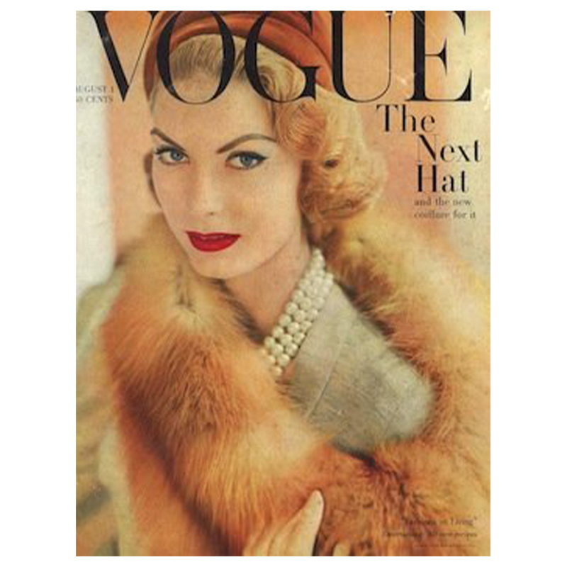 Постер Vogue Cover 1957 August Постер Vogue Cover 1957 August в Челябинске | Loft Concept