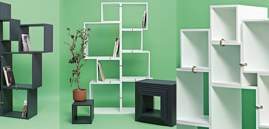 Стеллаж Seletti Assemblage White - Loft-Concept в Челябинске