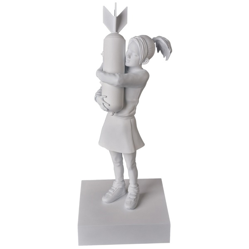 Статуэтка Banksy Bomb Hugger Sculpture White Белый Статуэтка Banksy Bomb Hugger Sculpture White Белый в Челябинске | Loft Concept