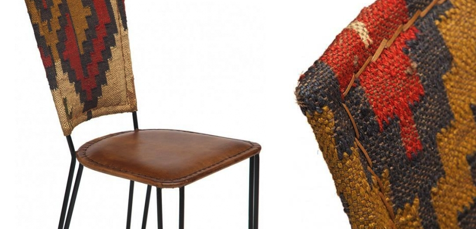 Стул кожаный Kelim Pattern Стул кожаный Kelim Pattern - Loft-Concept в Челябинске