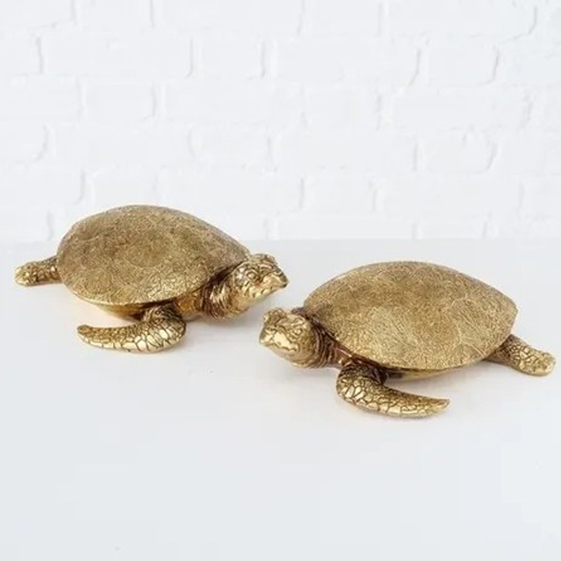 Статуэтка Sea Turtle Золотой Статуэтка Sea Turtle Золотой в Челябинске | Loft Concept
