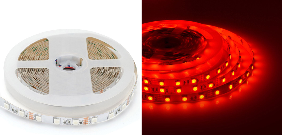 Светодиодная лента 14,4W/m 60LED/m 5050SMD разноцветная 5M Светодиодная лента 14,4W/m 60LED/m 5050SMD разноцветная 5M - Loft-Concept в Челябинске