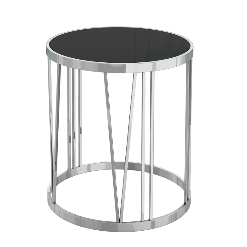 Стол V-section Table 50 Хром Глянцевый черный Стол V-section Table 50 Хром Глянцевый черный в Челябинске | Loft Concept