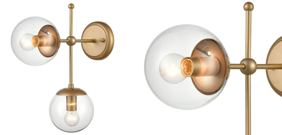 Бра Gold Balls Bra 2 Бра Gold Balls Bra 2 - Loft-Concept в Челябинске