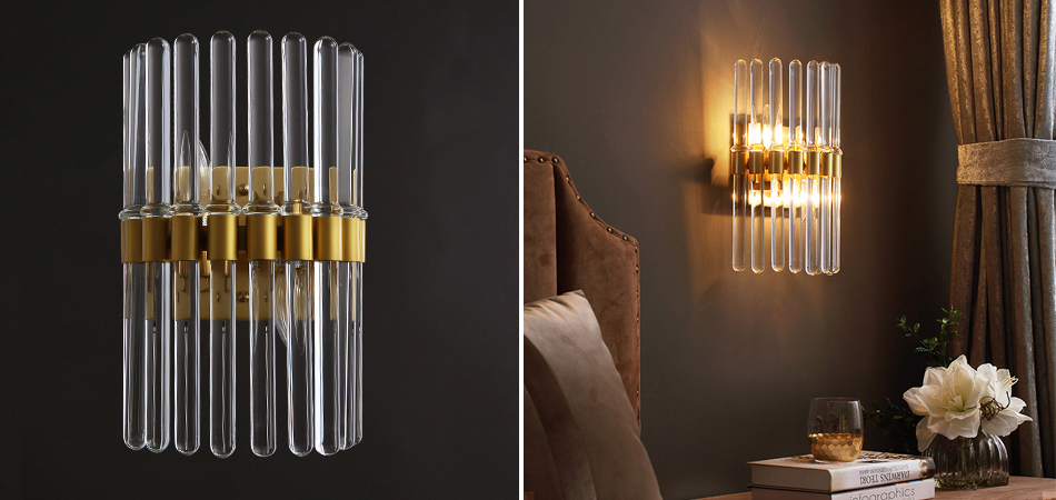 Бра Glass Tubes Sconces Бра Glass Tubes Sconces - Loft-Concept в Челябинске