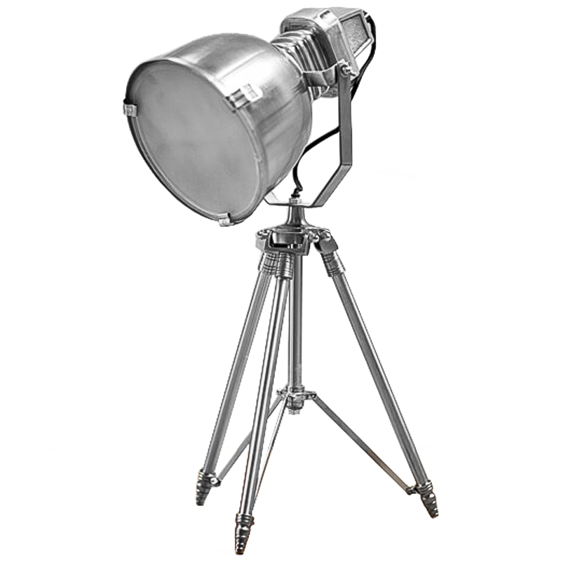 Настольная лампа Enrico Loft Table lamp Белый Хром Настольная лампа Enrico Loft Table lamp Белый Хром в Челябинске | Loft Concept