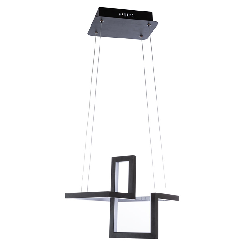Люстра Esther Geometric Black Chandelier Черный Люстра Esther Geometric Black Chandelier Черный в Челябинске | Loft Concept