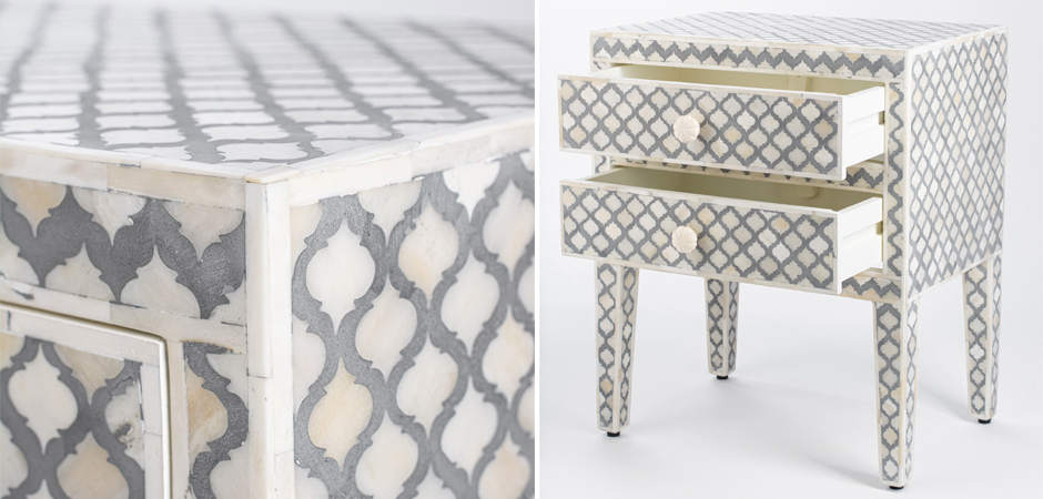 Тумба BEDSIDE CABINET 2 DRAWER Тумба BEDSIDE CABINET 2 DRAWER - Loft-Concept в Челябинске