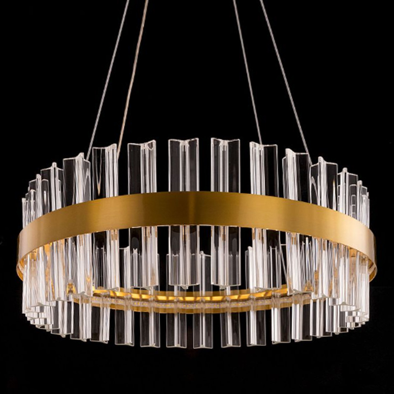 Круглая Люстра Кольцо Хрусталь диаметр 40 см RING Saturno Not Baroncelli Brass Латунь Прозрачное Стекло Круглая Люстра Кольцо Хрусталь диаметр 40 см RING Saturno Not Baroncelli Brass Латунь Прозрачное Стекло в Челябинске | Loft Concept