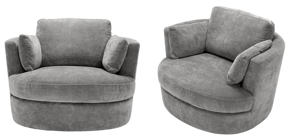 Кресло Eichholtz Chair Clarissa Grey Кресло Eichholtz Chair Clarissa Grey - Loft-Concept в Челябинске