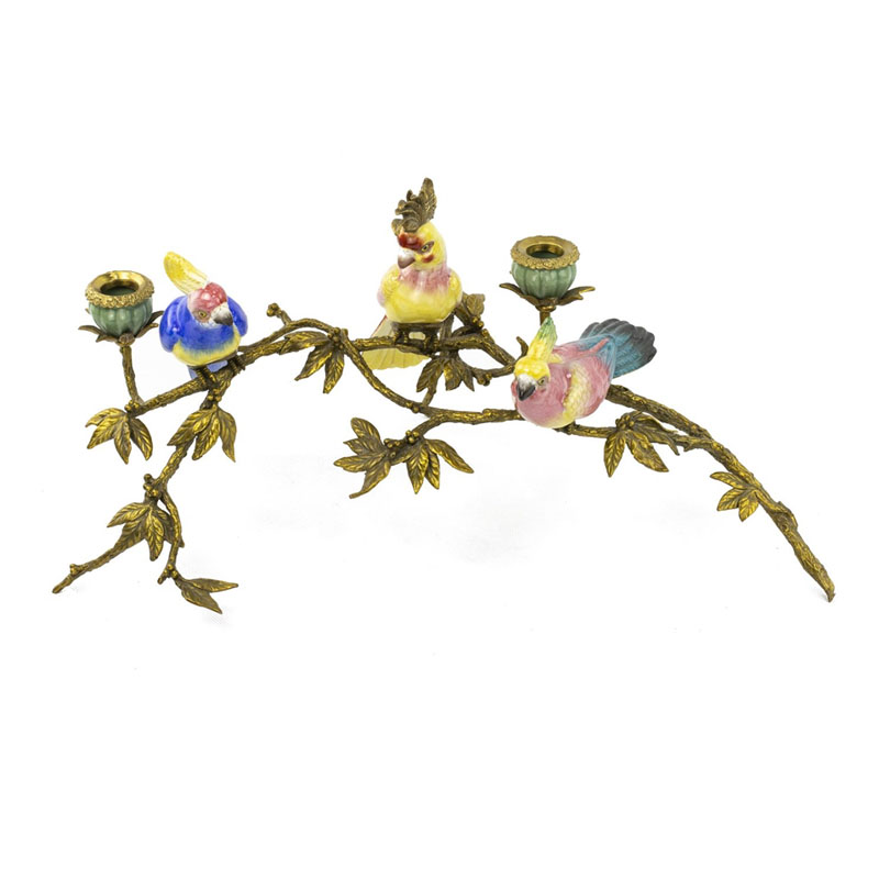 Подсвечник Birds On A Branch Eden Garden Мульти Подсвечник Birds On A Branch Eden Garden Мульти в Челябинске | Loft Concept