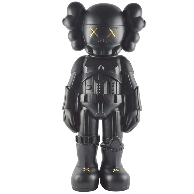 Статуэтка KAWS Black Soldier Gold X Черный Золотой Статуэтка KAWS Black Soldier Gold X Черный Золотой в Челябинске | Loft Concept