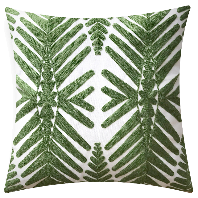 Декоративная подушка Green Ornament #1 Декоративная подушка Green Ornament #1 в Челябинске | Loft Concept
