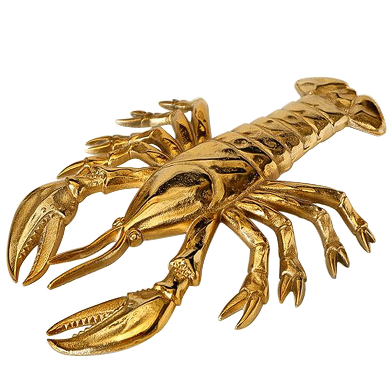 Статуэтка Golden Crayfish Золотой Статуэтка Golden Crayfish Золотой в Челябинске | Loft Concept