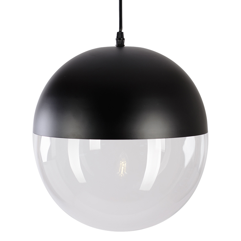 Подвесной светильник pendant lamp SPHERE 1 Черный Прозрачное Стекло Подвесной светильник pendant lamp SPHERE 1 Черный Прозрачное Стекло в Челябинске | Loft Concept