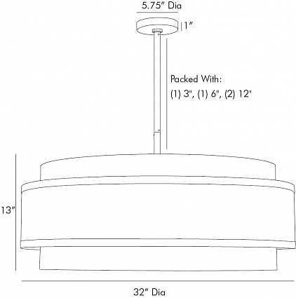 Люстра Arteriors UTTERSON CHANDELIER Люстра Arteriors UTTERSON CHANDELIER в Челябинске