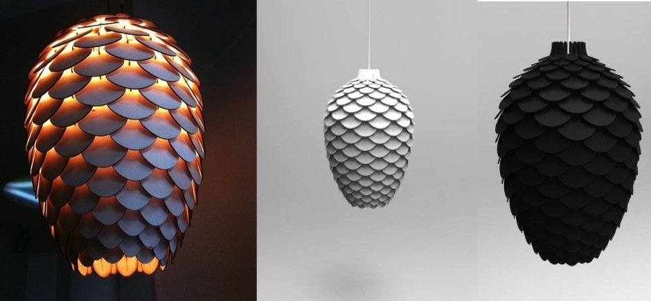 Люстра Pinecone Wooden King Люстра Pinecone Wooden King - Loft-Concept в Челябинске