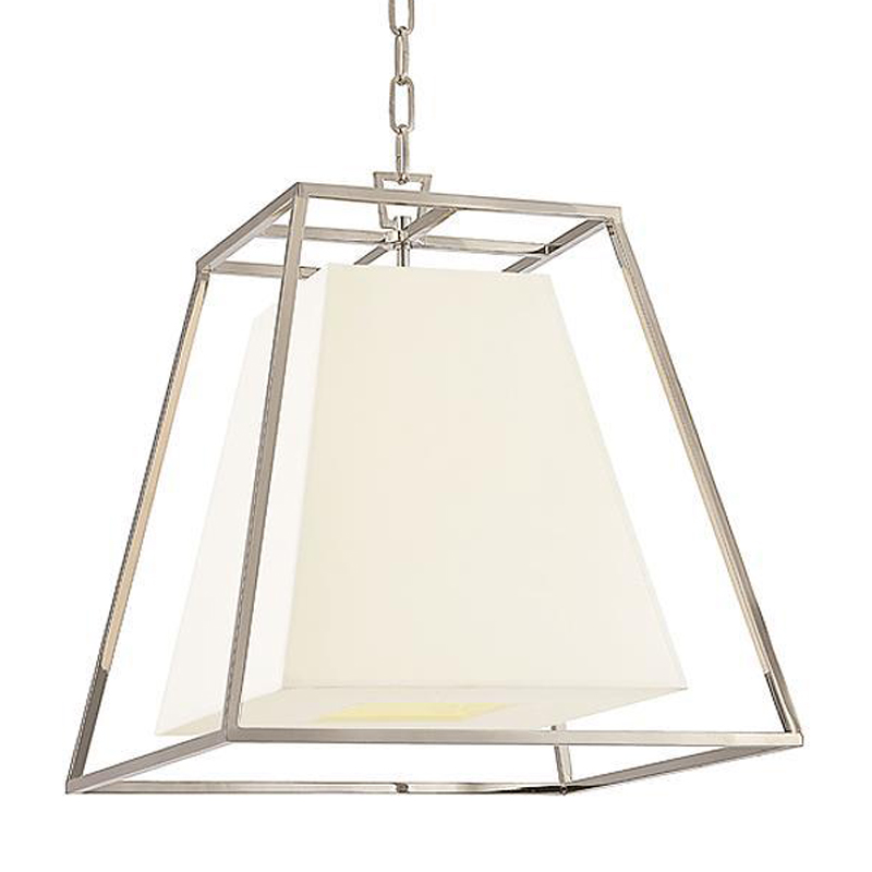 Люстра Geerte Chandelier nickel Никель Белый Люстра Geerte Chandelier nickel Никель Белый в Челябинске | Loft Concept
