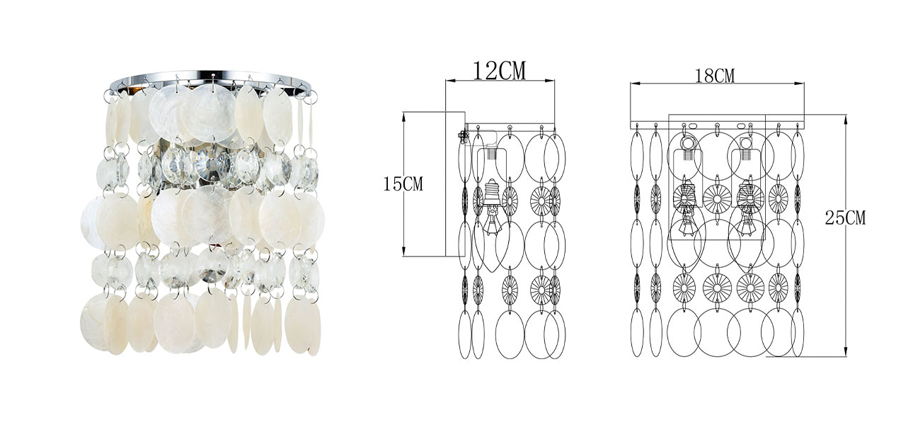 Бра Snow White Abelie 2 - фото №1