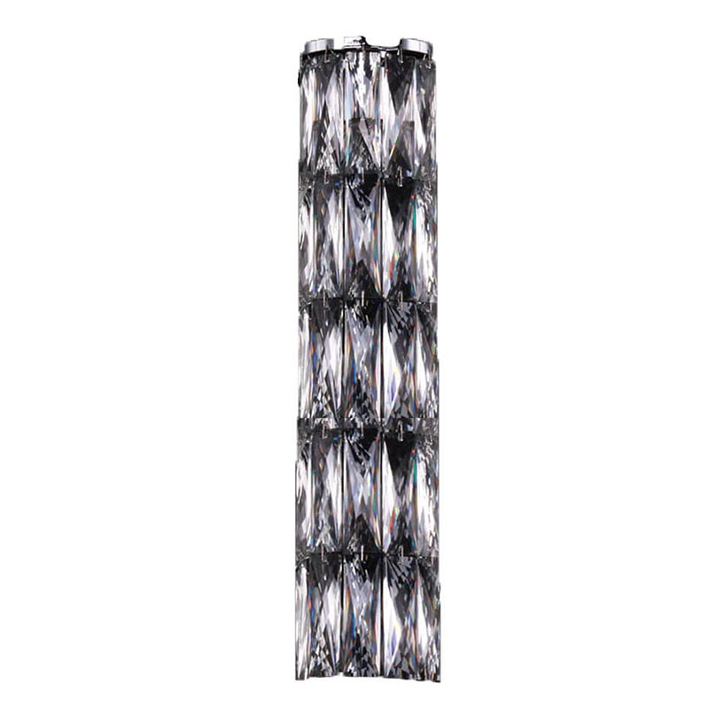 Бра Crystal Regena Chrome Wall Lamp 5 Хром Прозрачный (Transparent) Бра Crystal Regena Chrome Wall Lamp 5 Хром Прозрачный (Transparent) в Челябинске | Loft Concept