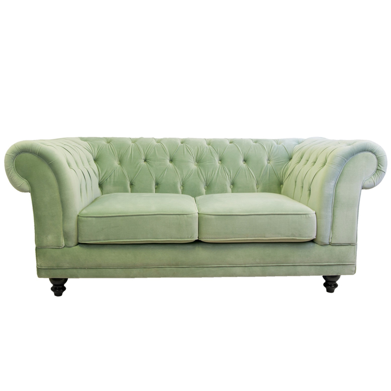 Диван Armel Sofa velour Зеленый Диван Armel Sofa velour Зеленый в Челябинске | Loft Concept