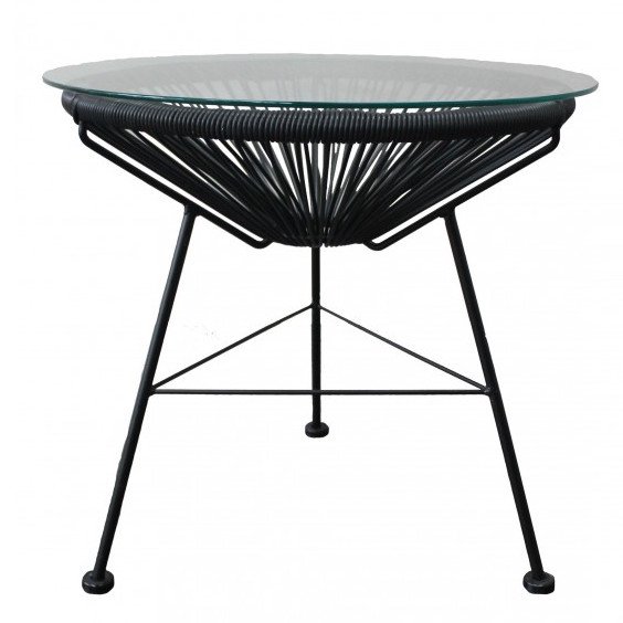 Приставной стол Acapulco side table Black Морская синь Желтый Черный Белый Зеленый Оранжевый Приставной стол Acapulco side table Black Морская синь Желтый Черный Белый Зеленый Оранжевый в Челябинске | Loft Concept