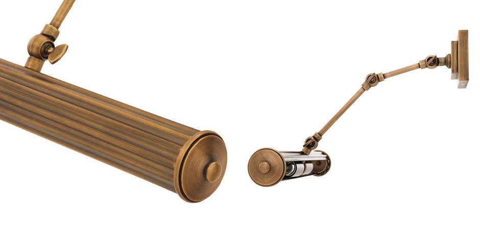 Бра Eichholtz Wall Lamp Luca L Brass Бра Eichholtz Wall Lamp Luca L Brass - Loft-Concept в Челябинске