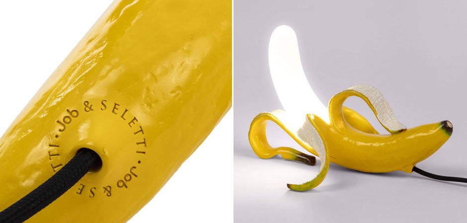 Лампа Seletti Banana Lamp Yellow Huey Design: Studio Job Лампа Seletti Banana Lamp Yellow Huey Design: Studio Job - Loft-Concept в Челябинске