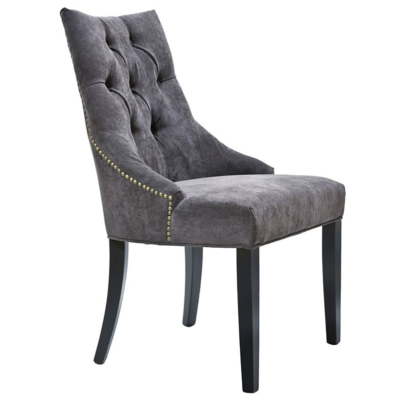 Стул Roper Chair Серый Черный Стул Roper Chair Серый Черный в Челябинске | Loft Concept