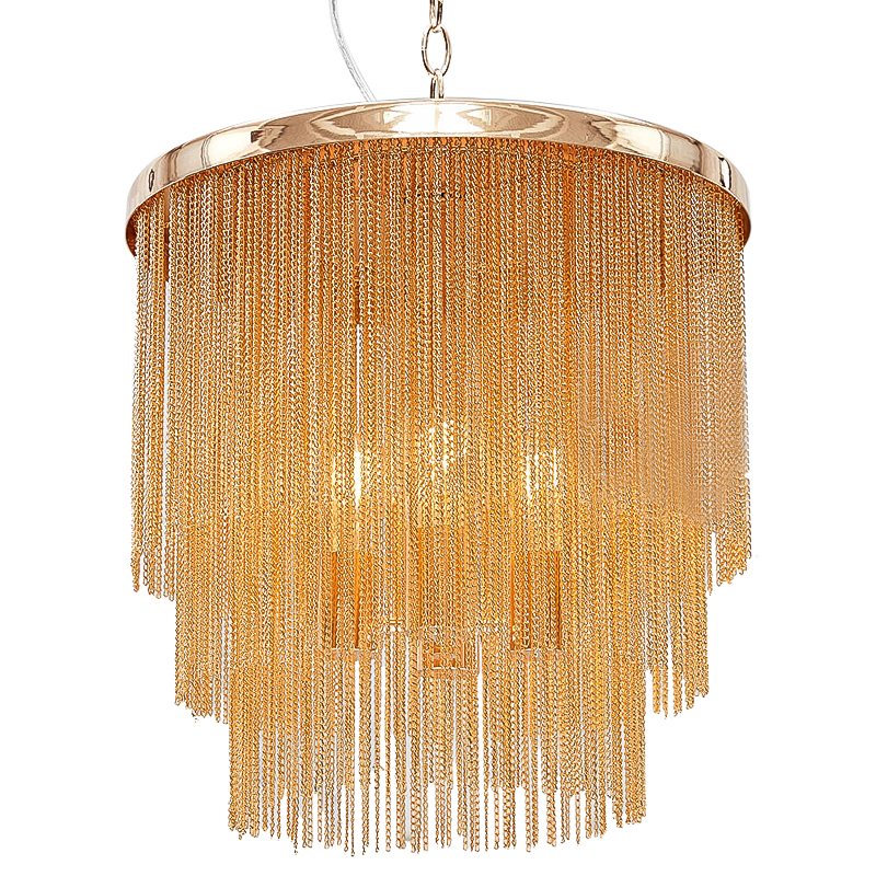 Люстра Atlantis Chain Cascade Bronze Chandelier Бронза Люстра Atlantis Chain Cascade Bronze Chandelier Бронза в Челябинске | Loft Concept