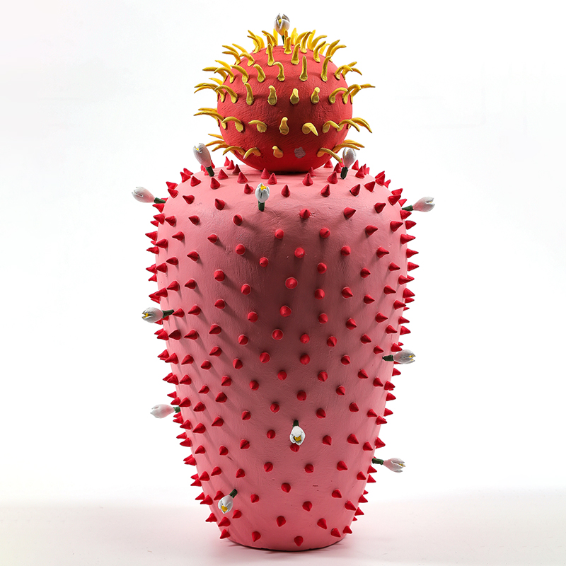 Статуэтка тропический фрукт Pandora Tropical Fruit Prickly Pink Fruit Розовый Красный Мульти Статуэтка тропический фрукт Pandora Tropical Fruit Prickly Pink Fruit Розовый Красный Мульти в Челябинске | Loft Concept