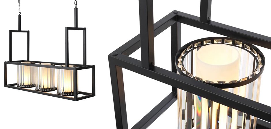 Люстра Chandelier Carducci Black Люстра Chandelier Carducci Black - Loft-Concept в Челябинске