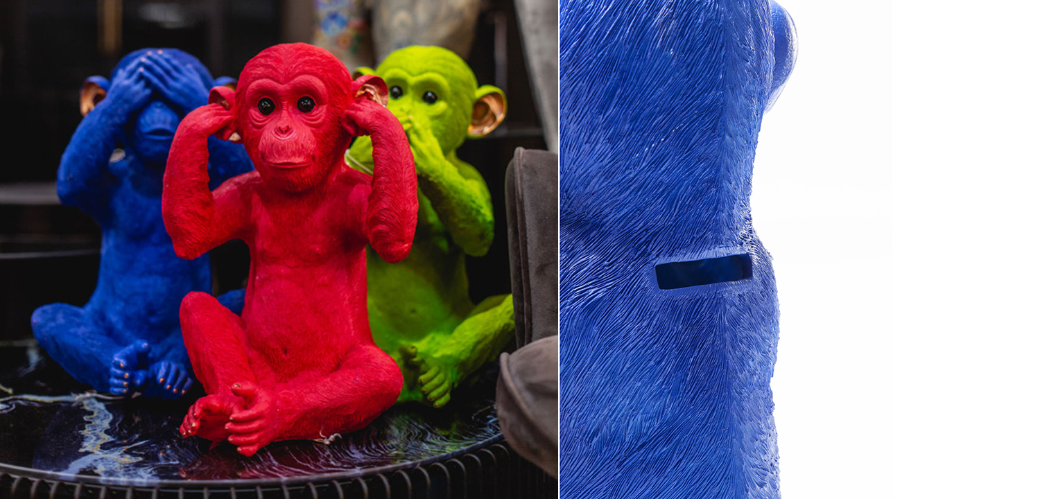 Копилка Blue  Monkey - фото