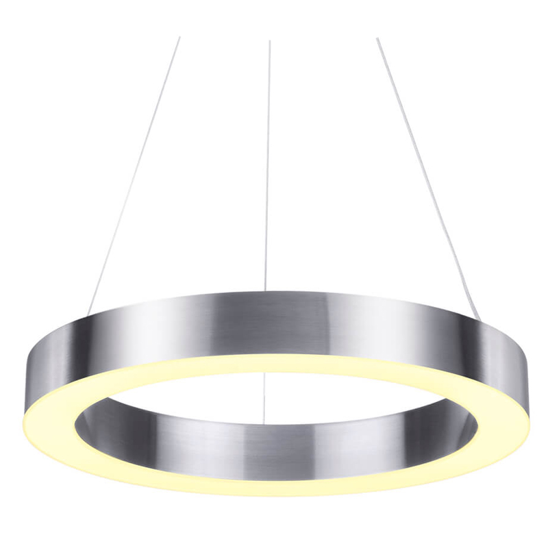 Подвесной светильник Nickel Ribbon Ring 40 Никель Подвесной светильник Nickel Ribbon Ring 40 Никель в Челябинске | Loft Concept