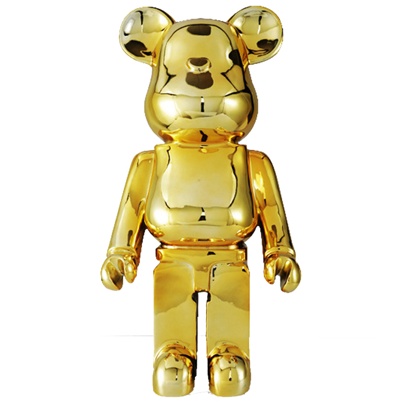 Статуэтка Bearbrick Gold Глянцевое золото Статуэтка Bearbrick Gold Глянцевое золото в Челябинске | Loft Concept