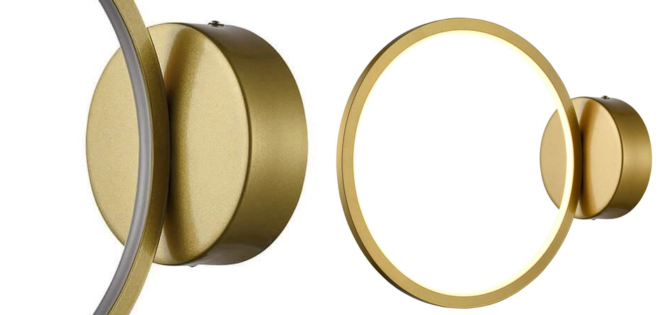 Бра Luminous Ring Gold Bra Бра Luminous Ring Gold Bra - Loft-Concept в Челябинске
