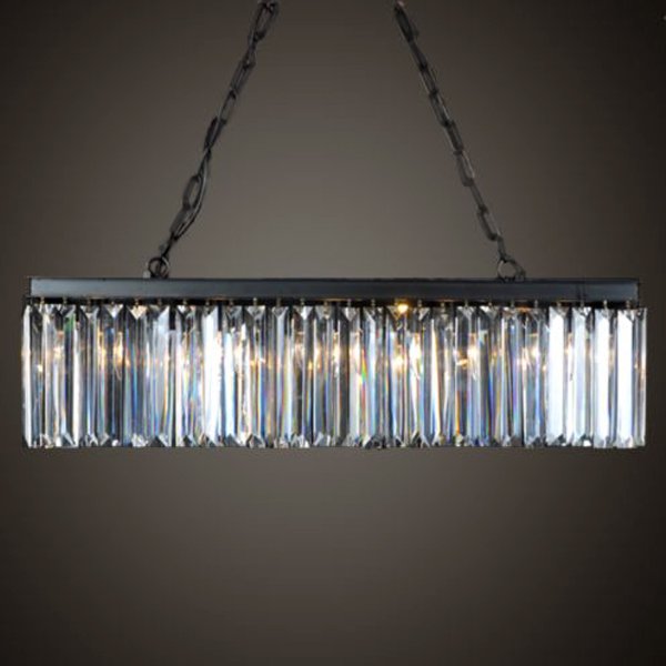 Люстра RH 1920 s ODEON Clear Glass Iron 90 Люстра RH 1920 s ODEON Clear Glass Iron 90 в Челябинске | Loft Concept