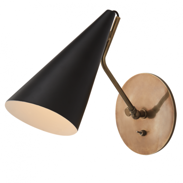 Бра VC light CLEMENTE wall lamp black Черный Бра VC light CLEMENTE wall lamp black Черный в Челябинске | Loft Concept