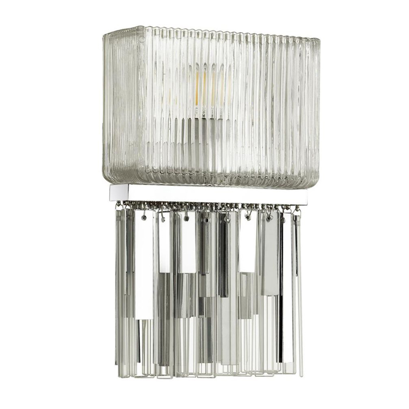 Бра Madelen Chrome Wall Lamp Хром Прозрачный (Transparent) Бра Madelen Chrome Wall Lamp Хром Прозрачный (Transparent) в Челябинске | Loft Concept