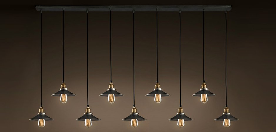 Потолочный светильник Loft Cone Pendant Line 9 Потолочный светильник Loft Cone Pendant Line 9 - Loft-Concept в Челябинске
