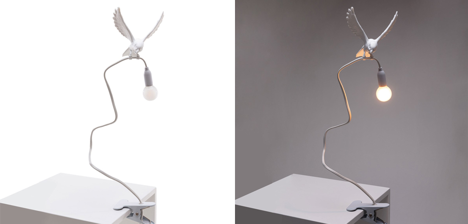 Настольная лампа Seletti Sparrow Landing Настольная лампа Seletti Sparrow Landing - Loft-Concept в Челябинске