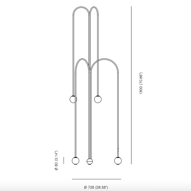 Торшер Michael Anastassiades Fontana Amorosa Crossette Торшер Michael Anastassiades Fontana Amorosa Crossette в Челябинске