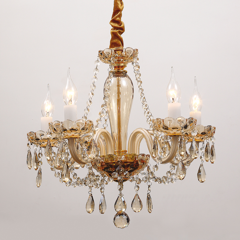 Люстра Marcelon Chandelier 45 Золотой Шампань Глянцевое золото Люстра Marcelon Chandelier 45 Золотой Шампань Глянцевое золото в Челябинске | Loft Concept
