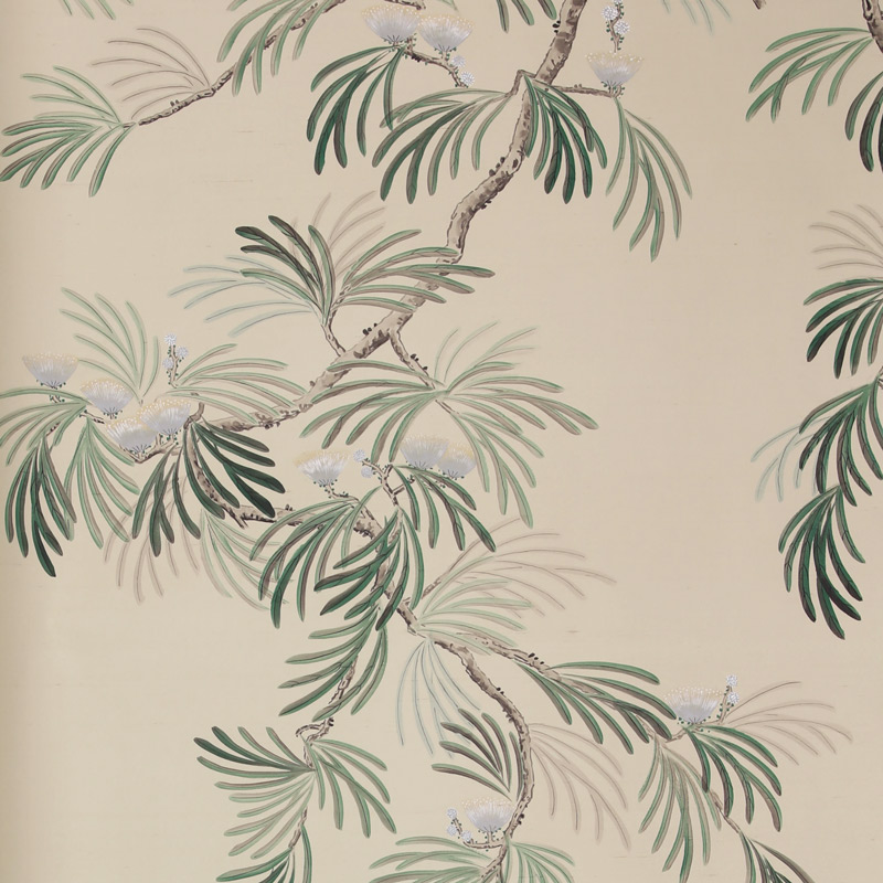 Обои ручная роспись Silk Tree Special Colurway on Sabbia slub silk Обои ручная роспись Silk Tree Special Colurway on Sabbia slub silk в Челябинске | Loft Concept