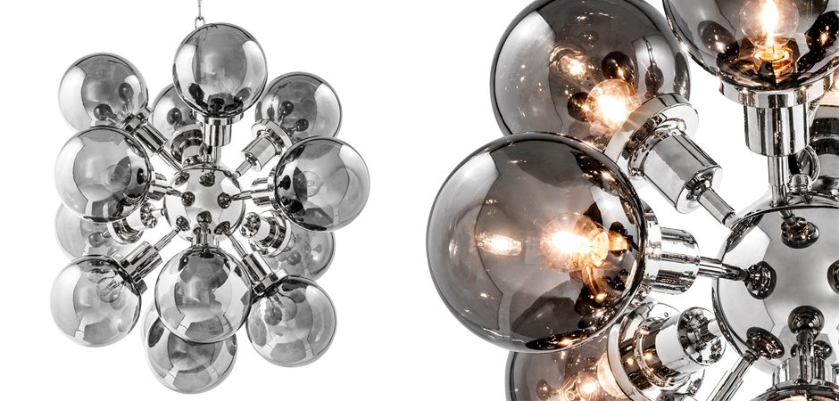 Люстра Chandelier Ludlow Nickel Люстра Chandelier Ludlow Nickel - Loft-Concept в Челябинске