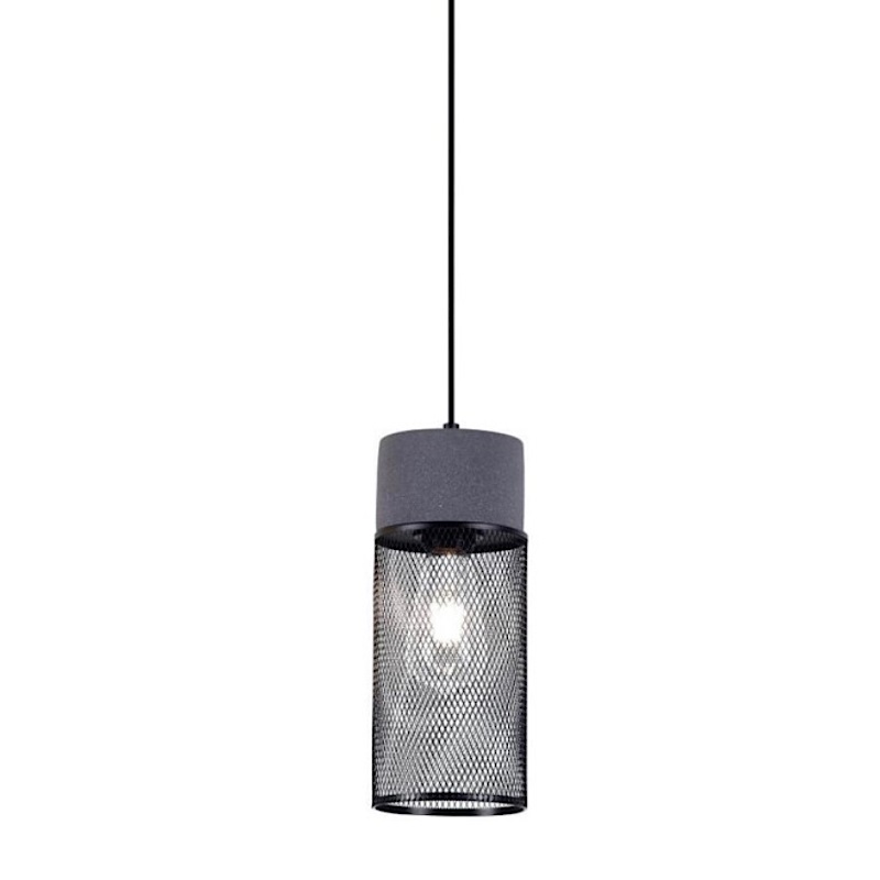 Подвесной светильник Loft Riveted Mesh Lighting Серый Черный матовый Подвесной светильник Loft Riveted Mesh Lighting Серый Черный матовый в Челябинске | Loft Concept