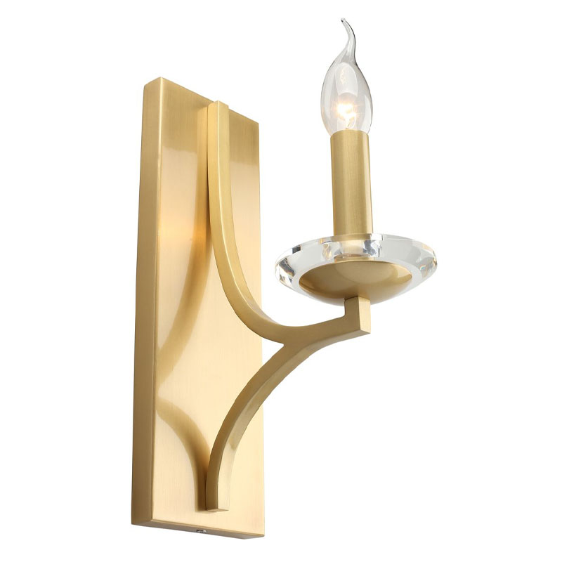 Бра Ancient Sophistication Brass с Хрустальным декором Латунь Бра Ancient Sophistication Brass с Хрустальным декором Латунь в Челябинске | Loft Concept