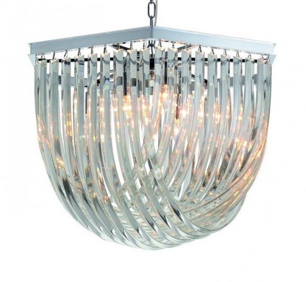 Люстра Chandelier Retro Lava 8 Хром Люстра Chandelier Retro Lava 8 Хром в Челябинске | Loft Concept