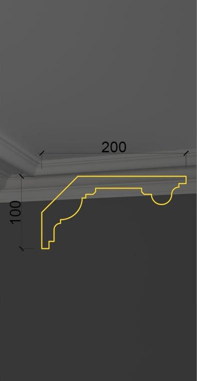 Гладкий карниз KT-20 Гладкий карниз KT-20 в Челябинске