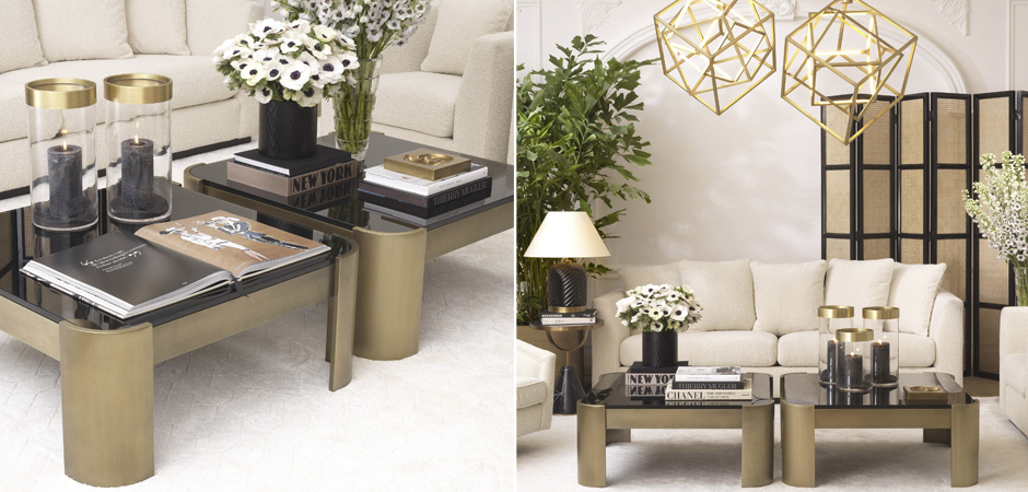 Кофейный стол Eichholtz Coffee Table Courrier Кофейный стол Eichholtz Coffee Table Courrier - Loft-Concept в Челябинске